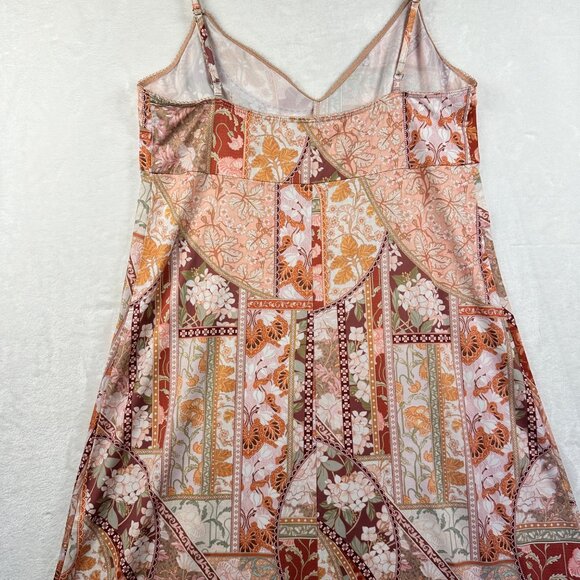 Zimmermann Womens Babydoll floral Patchwork slip Midi-Maxi dress size 2/ US 8 - Picture 13 of 16